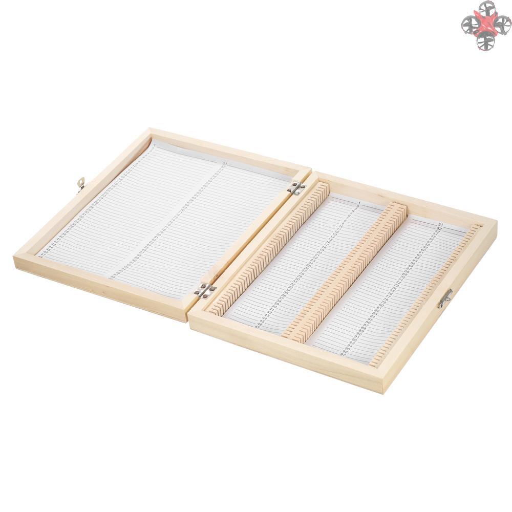 Hộp Gỗ Đựng 100 Lỗ
