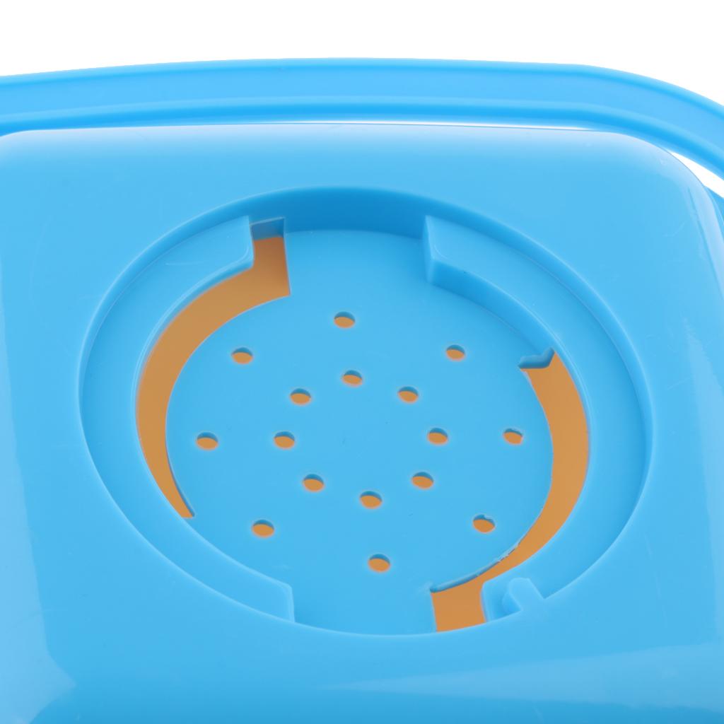 Portable Hamster Outdoor Carrier Mini Cage Mice Moving House For Travel