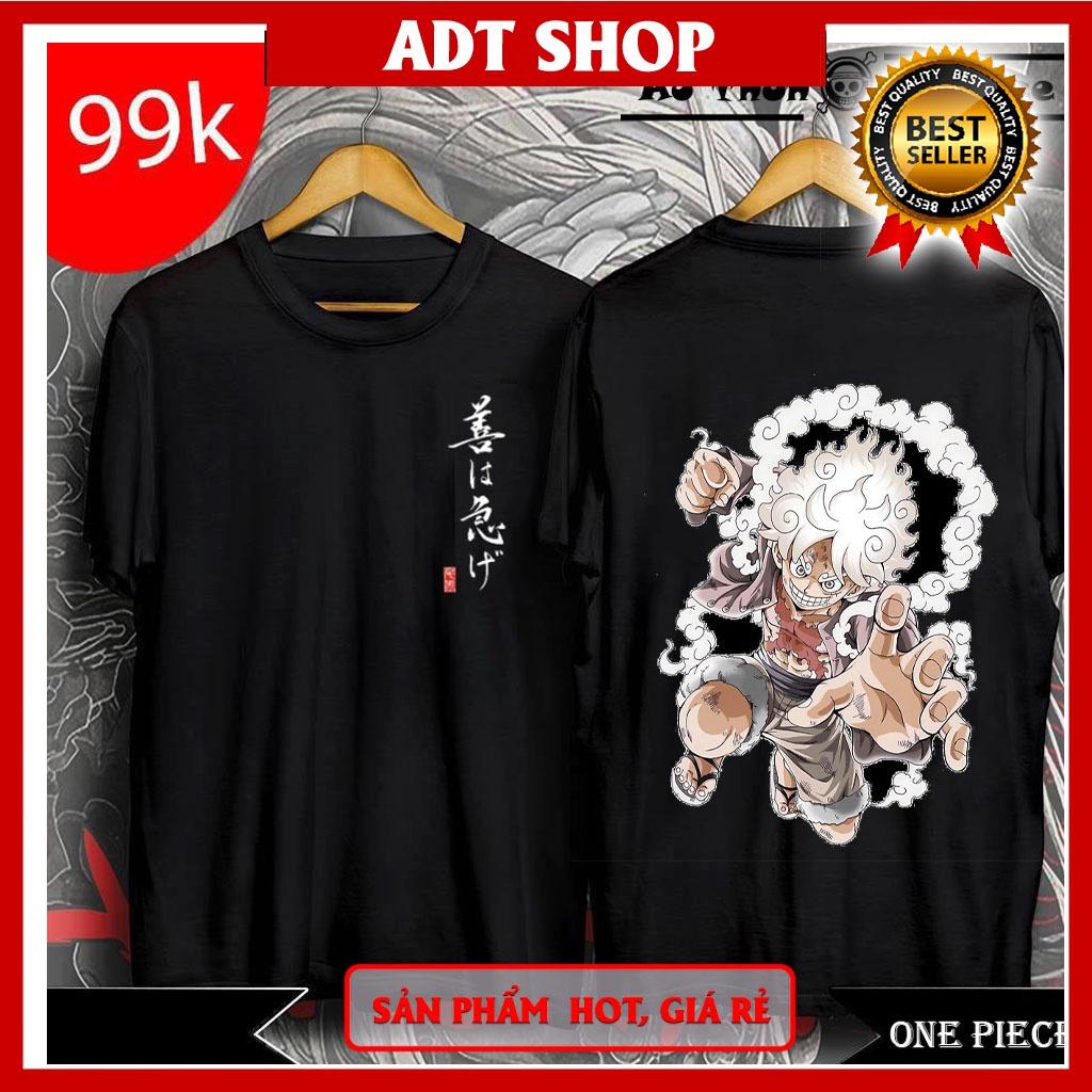 Áo thun One piece Luffy Gear 5 One Piece - Áo phông Đảo Hải Tặc in hình cực chất nhiều mẫu | ADTStore