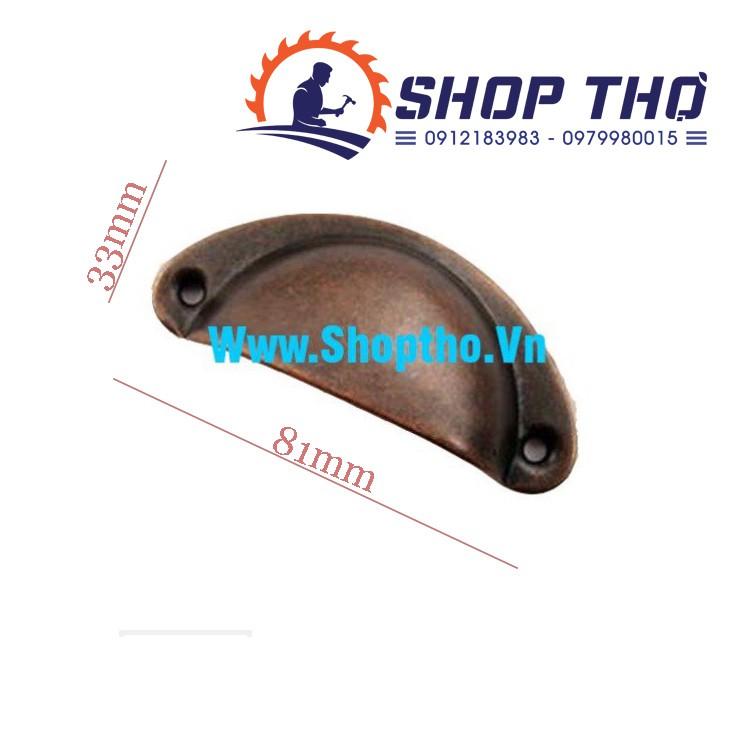 Tay kéo giả cổ kiểu núm âm nhiều màu sắc