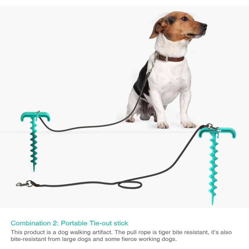 Dụng cụ Luyện Răng Thú Cưng Vệ Sinh răng Khoẻ và Sạch Pin Dog Leash