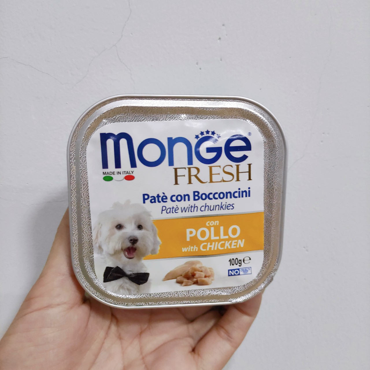 Pate Cho Chó Monge Nhiều Vị Thơm Ngon, Pate Monge Hãng Monge Ý 100g