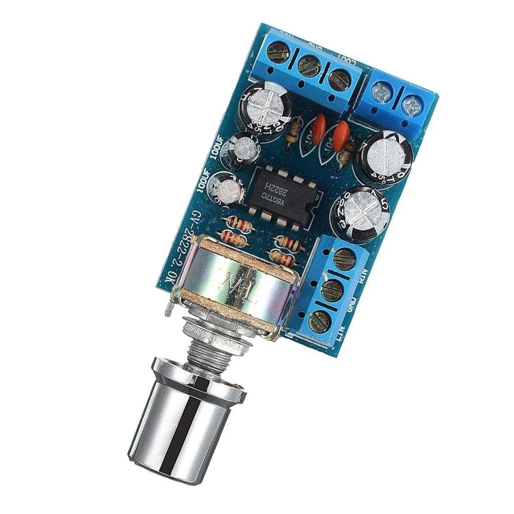Hifi Stereo 2.0 Channel Amplifier Module Adapter For Portable Radio Cassette And Computer Audio