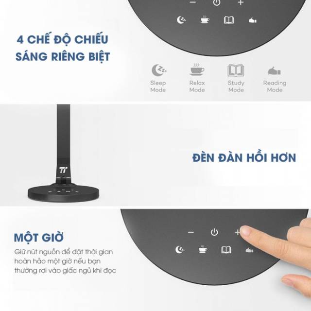 Đèn LED Chống Cận 12W Taotronics TT-DL27-CHÍNH  HÃNG