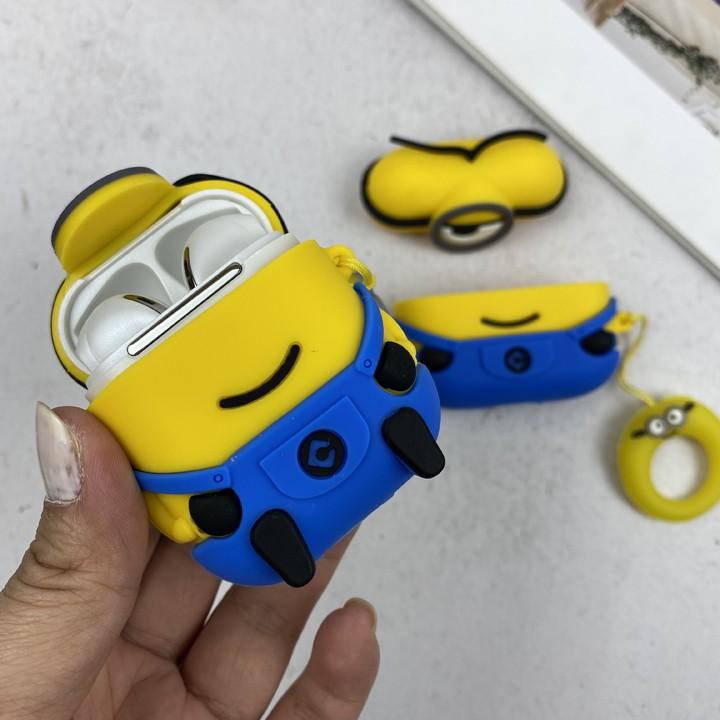 Bao Case, Ốp cho Airpods 1/ 2/ Pro hình Minion ngộ nghĩnh - Mã TZAP367