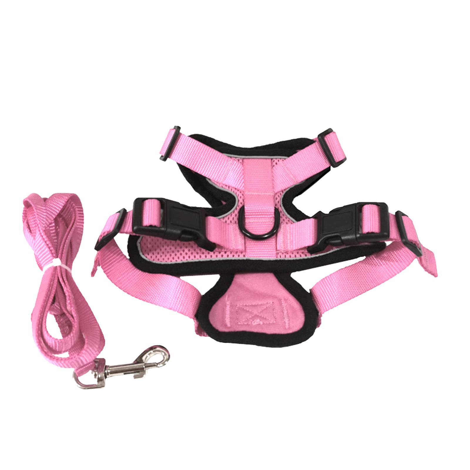 Puppy Vest Harness Pink S