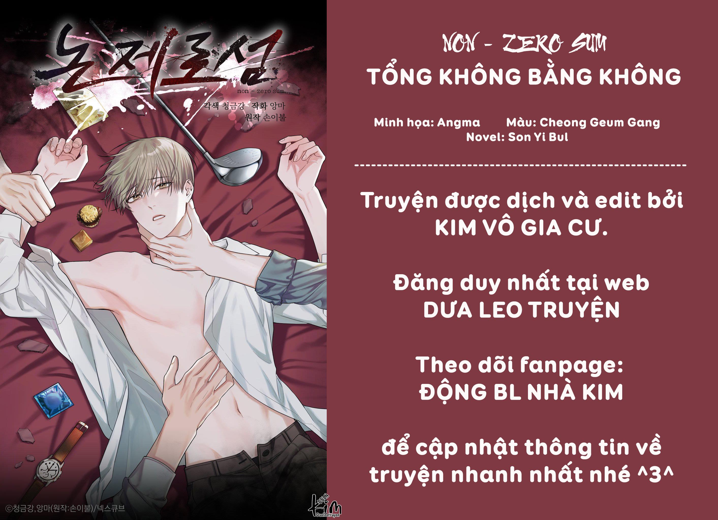 TỔNG KHÔNG BẰNG KHÔNG chapter 3