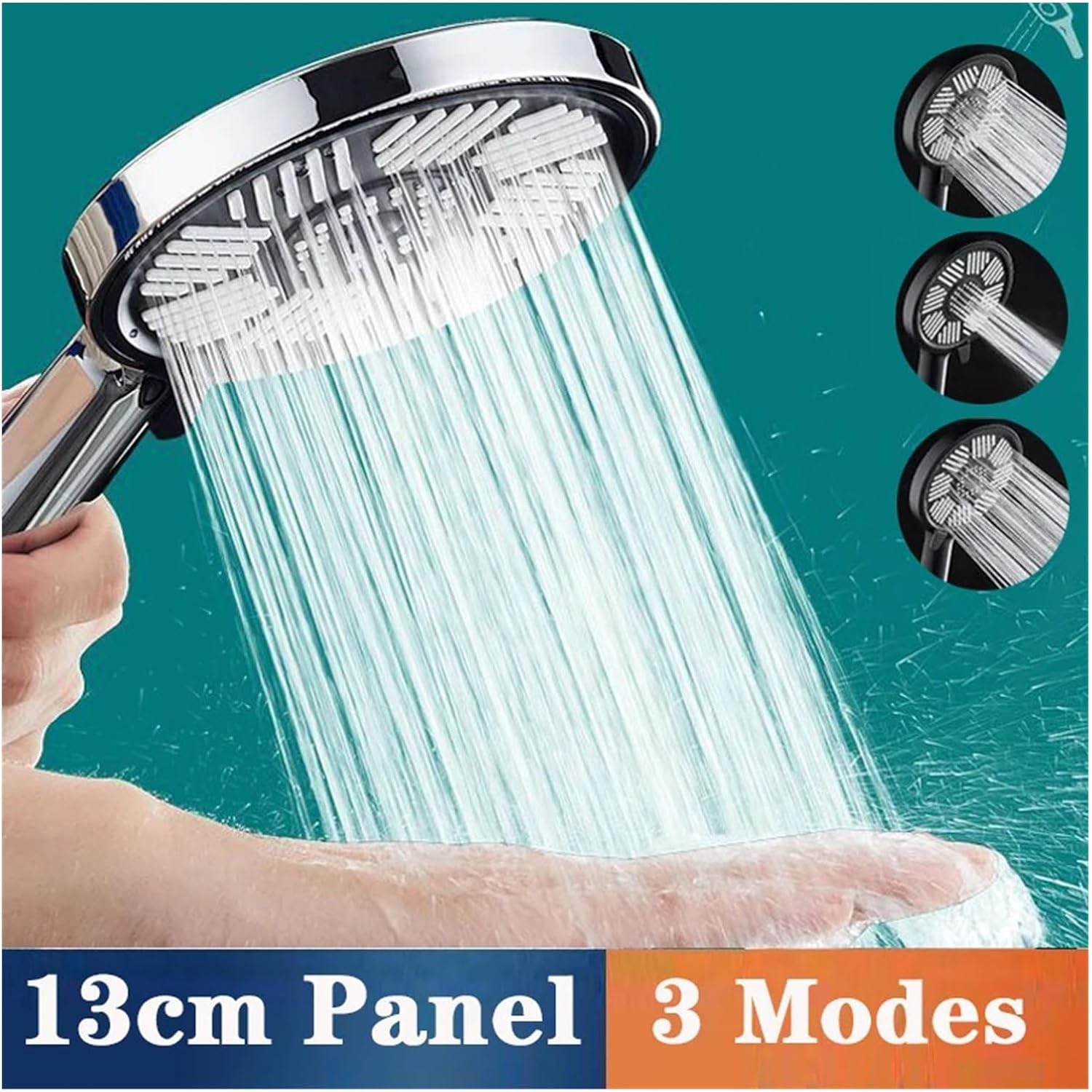 Vòi sen tăng áp Nhật Bản 3 chế độ nước siêu to khổng lồ tắm rửa vệ sinh cực đã kèm dây