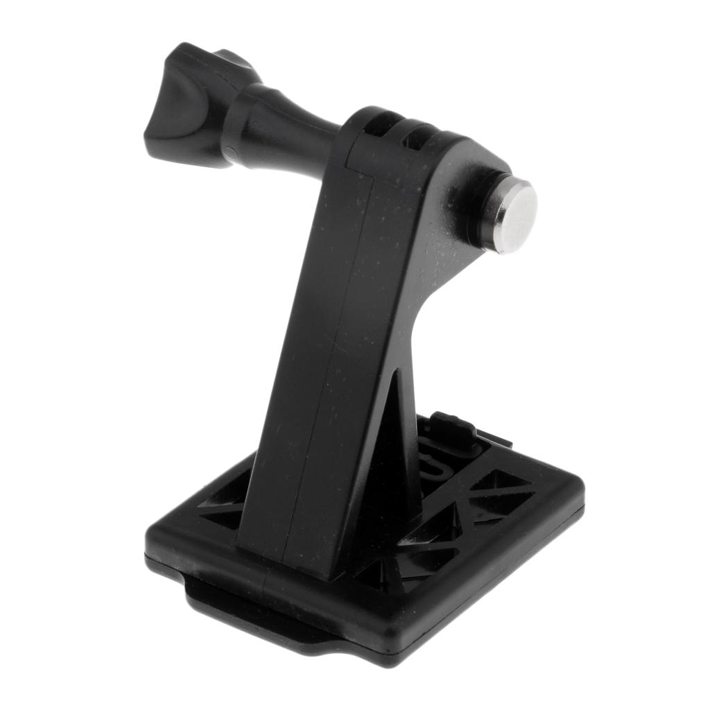 Nylon Helmet Mount Adapter Bracket for Sports Camera Outdoor Hunting Black