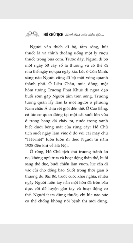 Sách - Hồ Chủ Tịch - Hình Ảnh Của Dân Tộc, Tinh Hoa Của Thời Đại