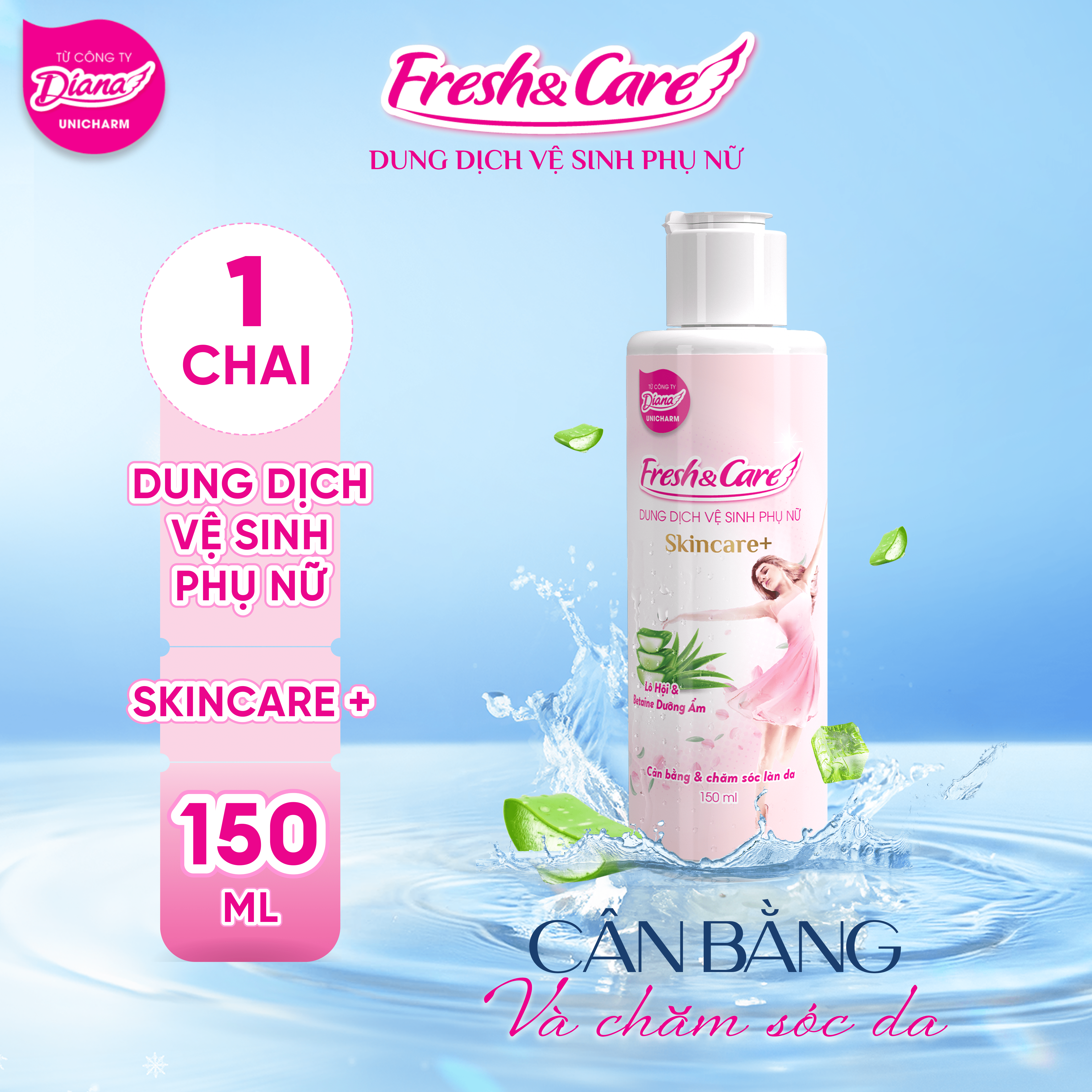 [MỚI] Dung dịch vệ sinh phụ nữ Fresh&amp;Care Skincare