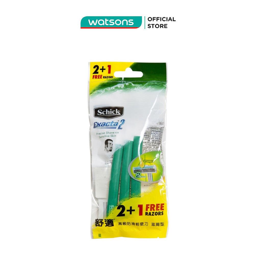 Dao Cạo Schick Exacta 2 ( 2+1S)
