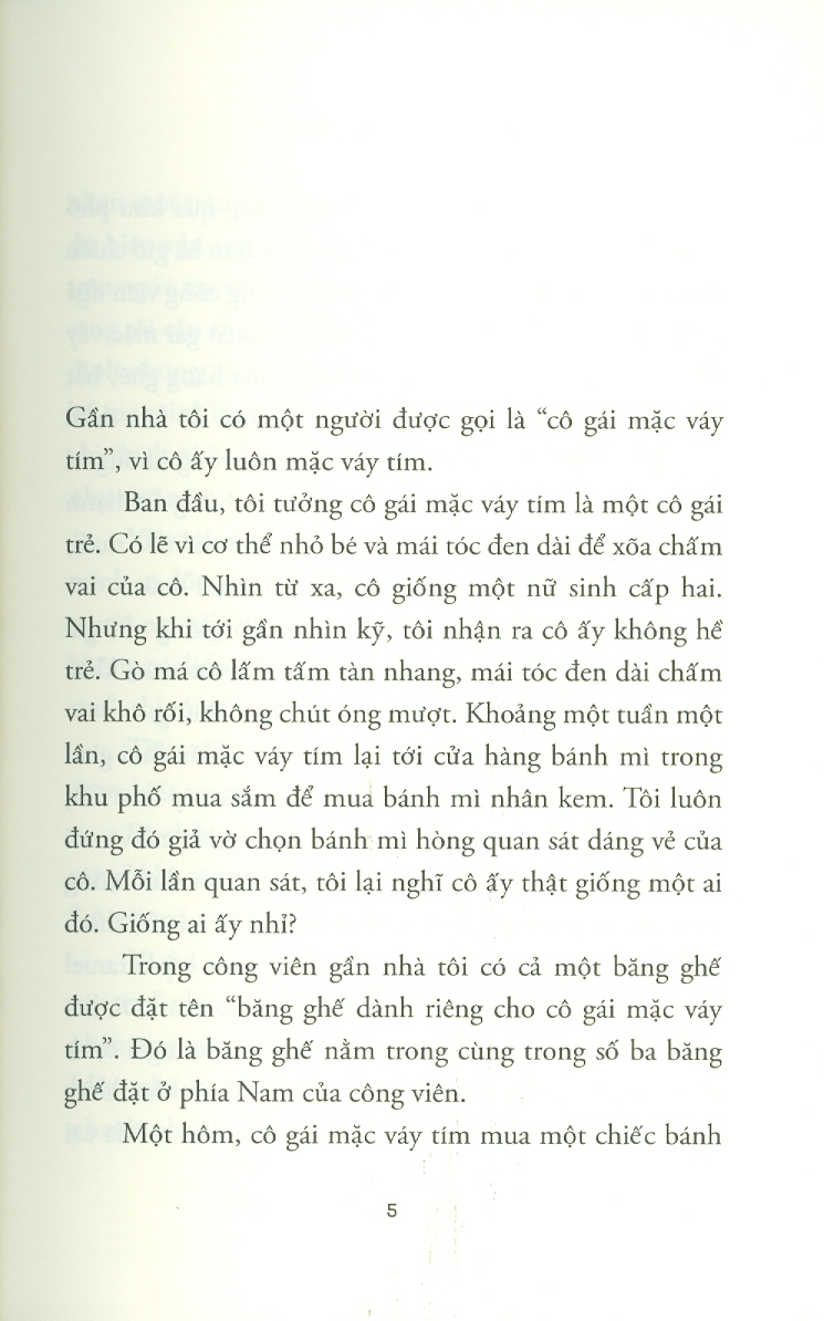 Cô Gái Mặc Váy Tím - Giải thưởng Văn học Akutagawa 2019