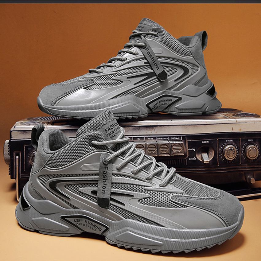Giày Thể Thao Nam Sneaker Live Running Độn Gót Tăng Chiều Cao 5cm Cao Cấp Tặng Kèm Đồng Hồ Đeo Tay Nam Thời Trang