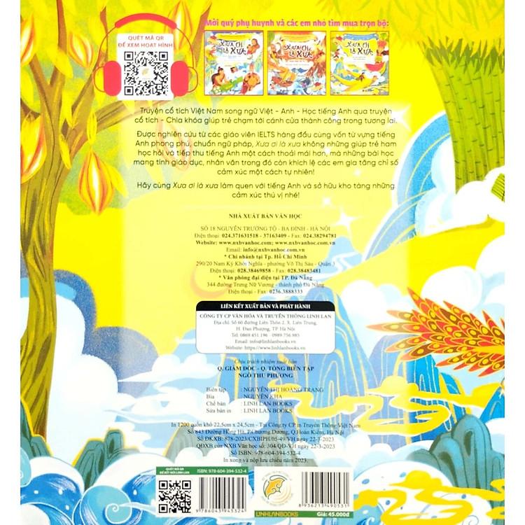 Xưa Ơi Là Xưa - Truyện Cổ Tích Việt Nam Chọn Lọc Song Ngữ Việt - Anh