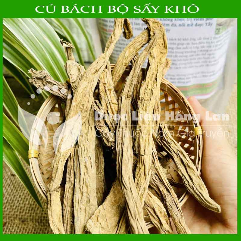 Củ Bách Bộ khô sạch đóng gói 1kg