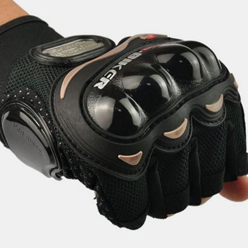 ️️ Găng tay hở ngón PRO Biker 206374 Tặng 1 quà tặng ATM M 473.