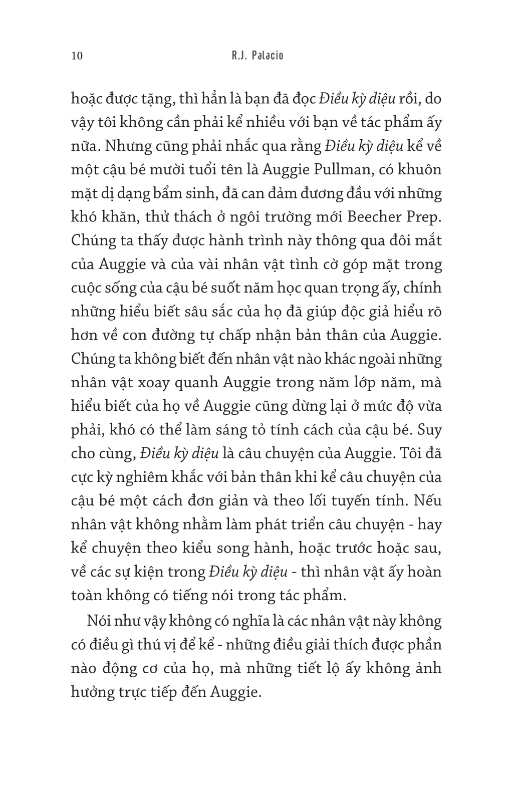 Auggie & Tôi: Ba Câu Chuyện Về Điều Kỳ Diệu