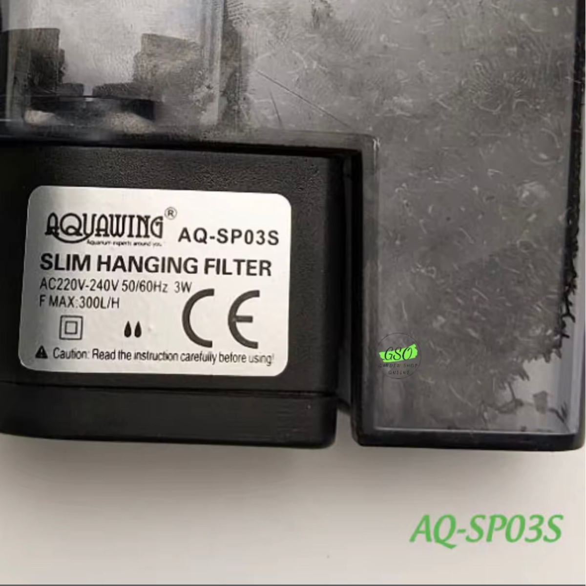 Lọc thác hồ cá kết hợp lọc váng AQUAWING 3W - AQ-SP03S lọc hút đáy - hút mặt nước