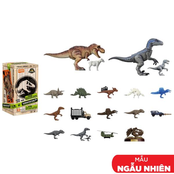 Đồ Chơi Lắp Ráp Mô Hình Khủng Long Jurassic World - Terraventure TS01 - Blokees 75641 (Mẫu Sản Phẩm Bên Trong Là Ngẫu Nhiên)