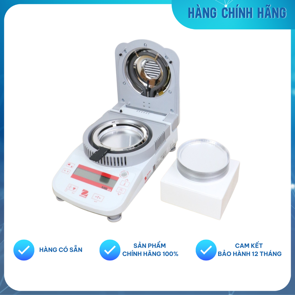 Cân Sấy Ẩm 110g Ohaus Mỹ MB23 / MB25