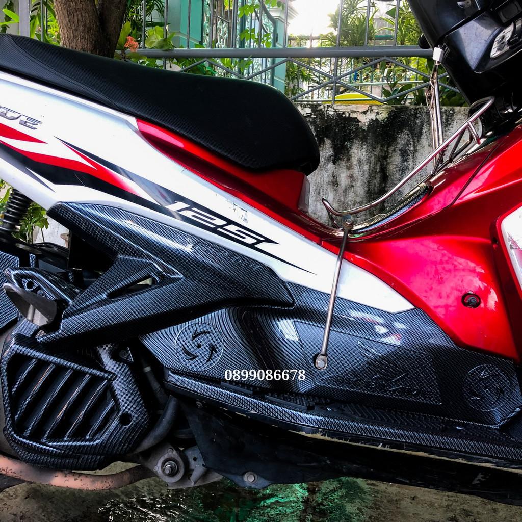 Ôp Carbon Dành Cho Xe AirBlade 2013, 2014, 2015 - Phụ kiện ốp trang trí xe máy Air Blade Cacbon