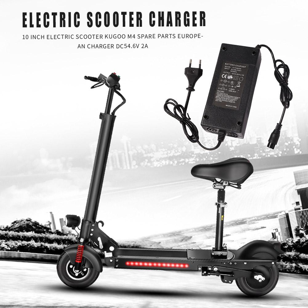 Bộ chuyển đổi sạc pin DC 54.6V 2A cho xe tay ga điện Kugoo M4 Kick Scooter
