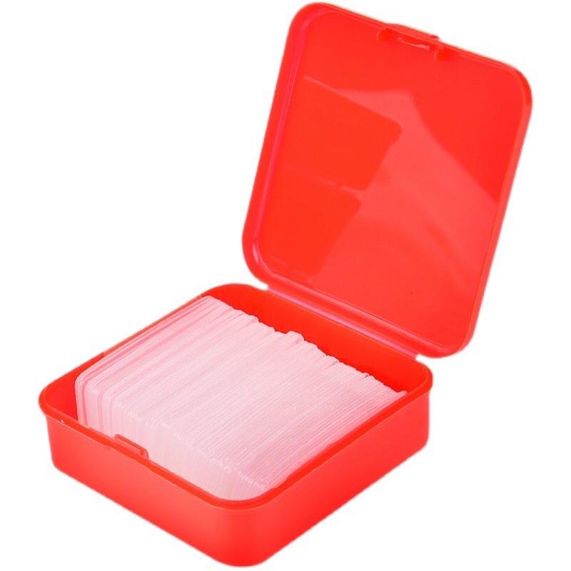 Hộp 60 Miếng Dán 2 Mặt Trong Suốt , Băng Keo Hai Mặt Siêu Dính Treo Đồ Cố Định Khung Trang Trí