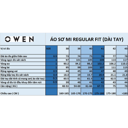 Áo Sơ Mi nam Dài tay OWEN form Regular Fit chất liệu Bạch đàn Màu trung tính kẻ Dobby  - AR20748D
