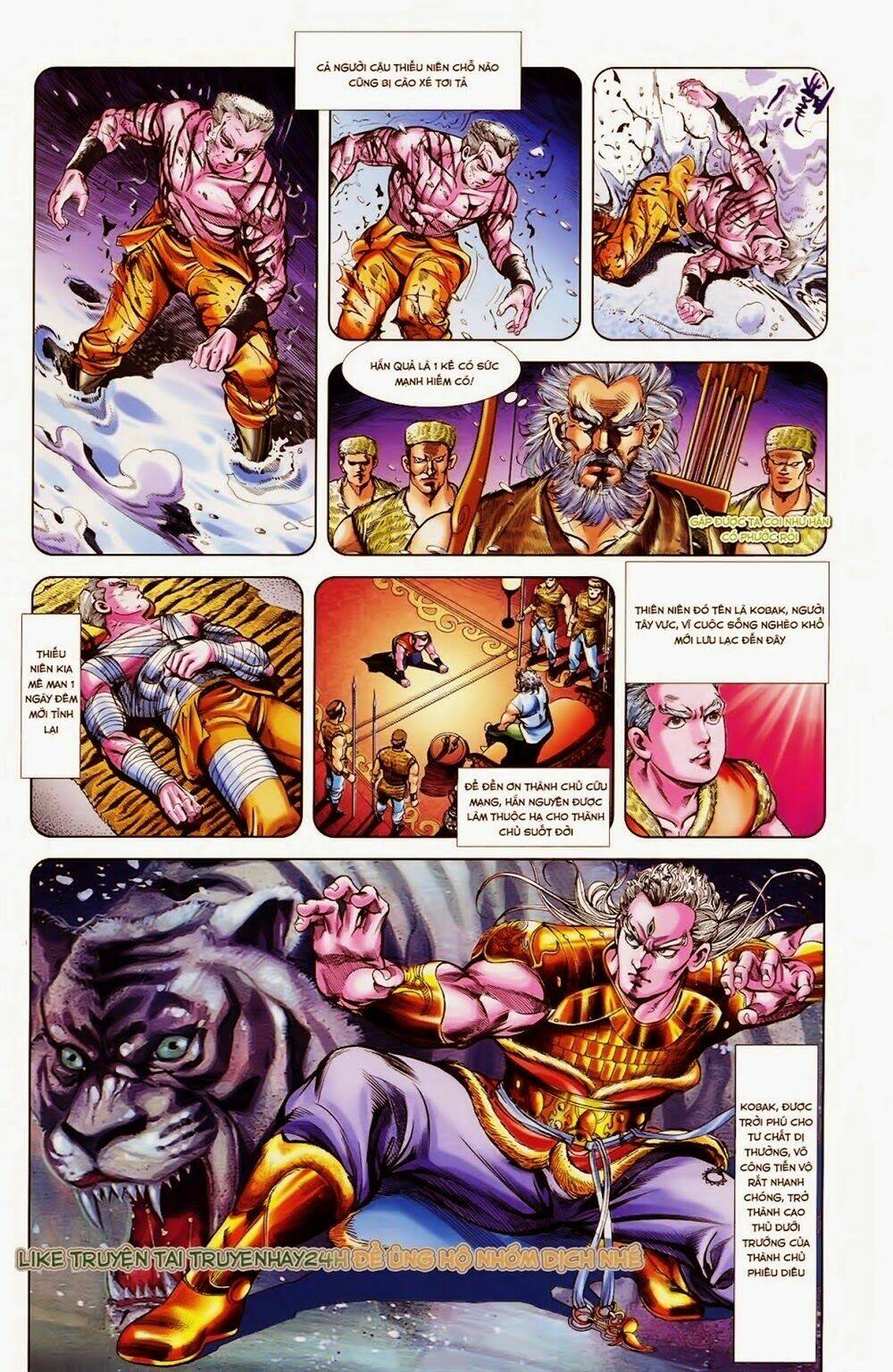 thiên tử truyền kỳ 1 - cơ phát khai chu bản chapter 34 5