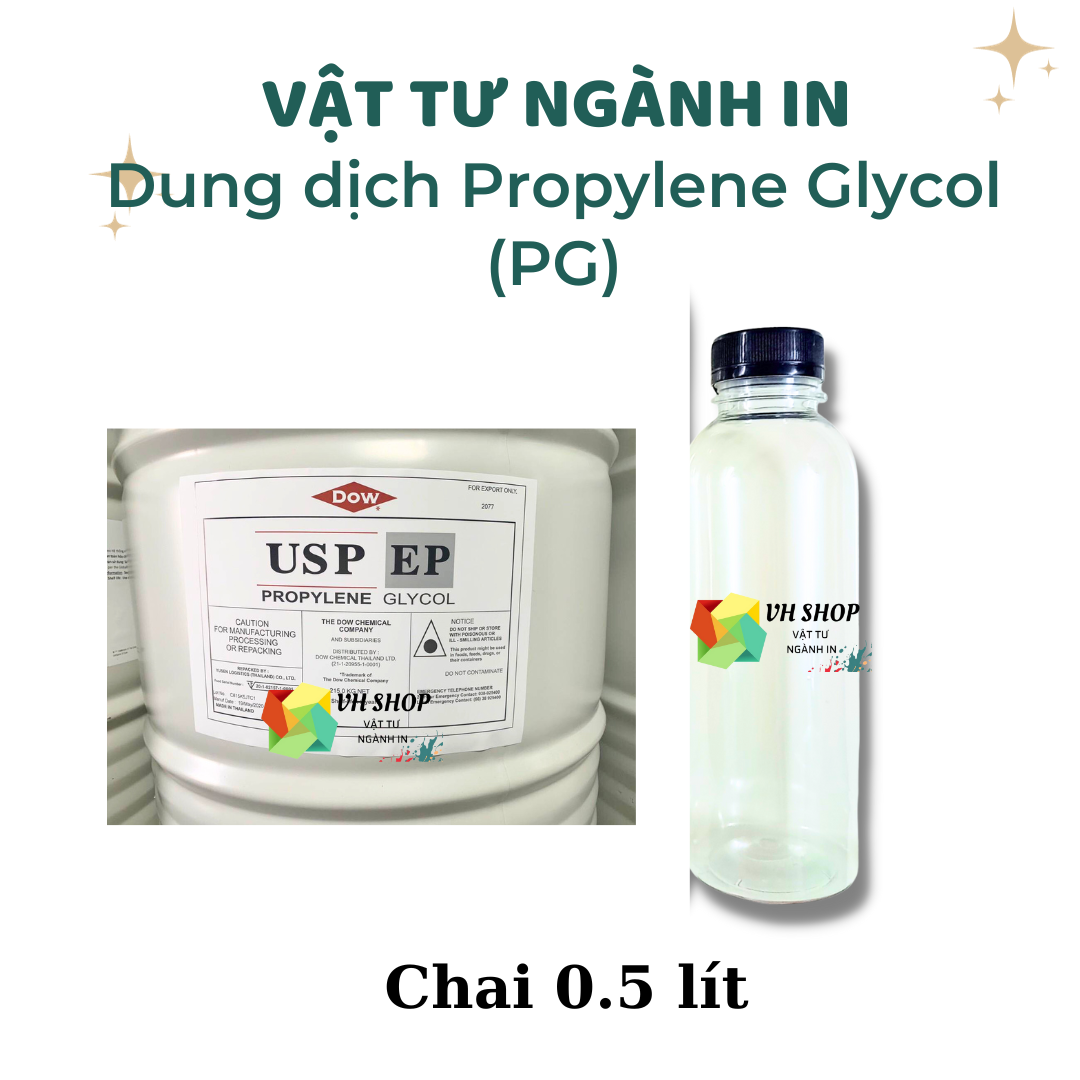 Dung môi Propylene glycol chất dưỡng ẩm theo chuẩn USP