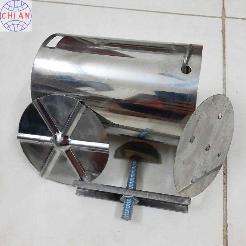 Khuôn làm giò đủ cỡ-Loại 0.5kg, 1kg, 2kg - Khuôn giò xào, giò thủ, giò đông-Chất liệu inox xịn