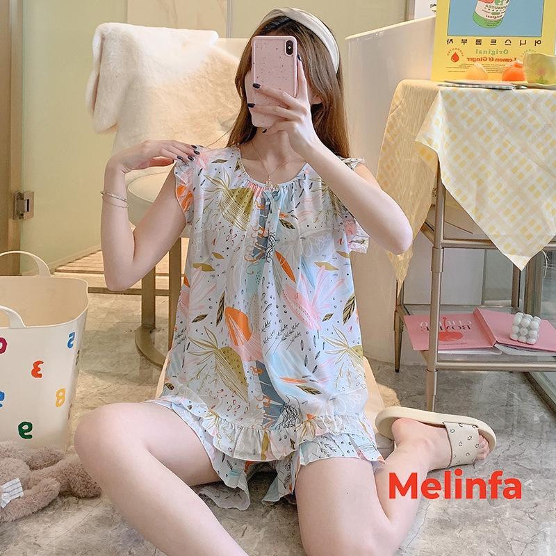 Bộ đồ ngủ nữ mặc nhà vải Cotton tự nhiên mềm mịn thoáng mát, Bộ ba lỗ quần đùi mã VABD0280