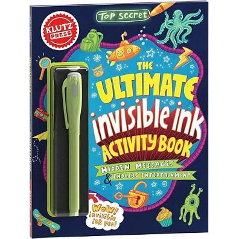 Sách Klutz: The Ultimate Invisible Ink Activity Book