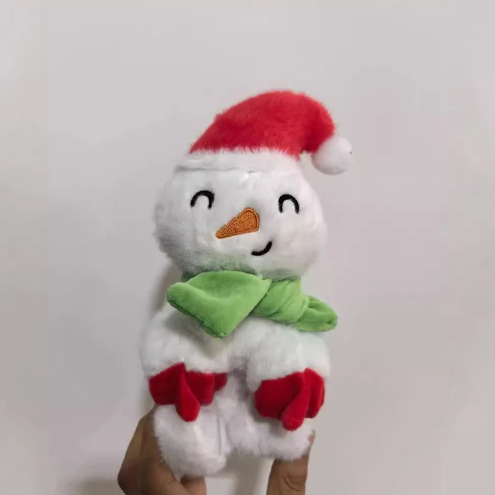 Thú nhồi bông Noel đập tay đáng yêu - Quà tặng gấu bông giáng sinh vui vẻ ôm tay cute - Gối ôm mềm mại cho bé