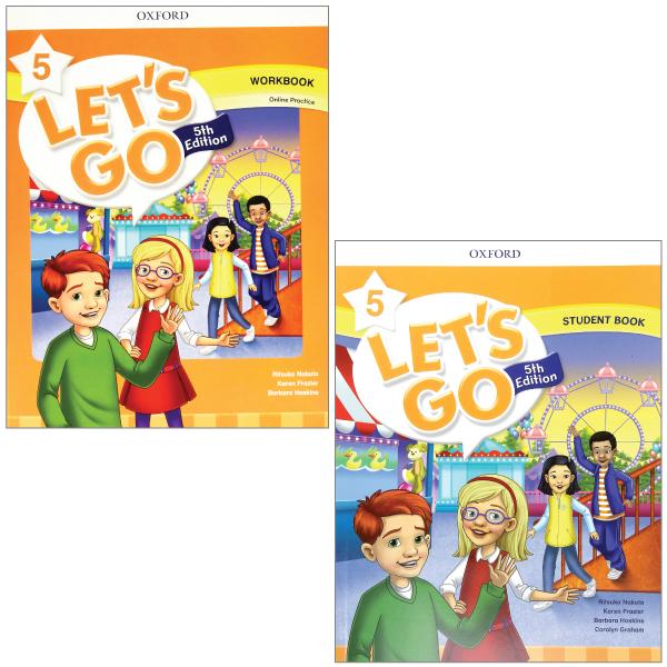 Combo Let's Go Level 5: Student Book + Workbook with Online Practice - 5th Edition (Bộ 2 Cuốn)