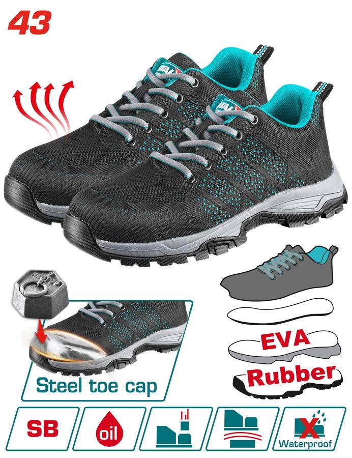 GIÀY BẢO HỘ SIZE 43 TOTAL TSP206SB.43 - HÀNG CHÍNH HÃNG
