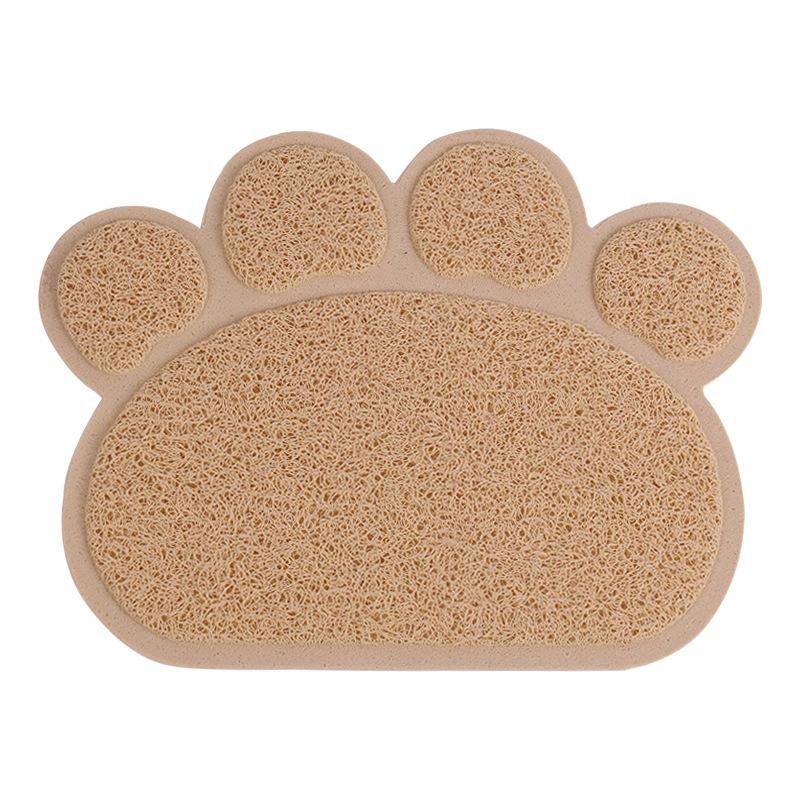 Mat lứa con mèo hình paw, 45*60 cm