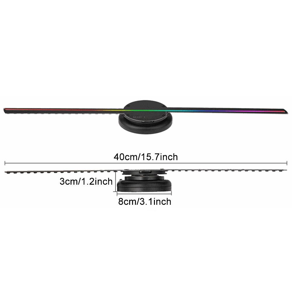 Đèn Led 3D Quảng Cáo Hologram WIFI Điều Khiển Qua APP Size 40cm phiên bản mới ️ FREESHIP ️