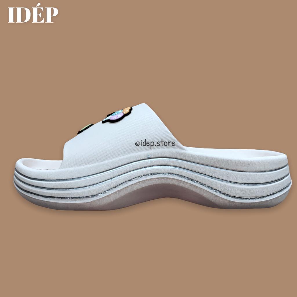 Dép bánh mì Baya Chibi cô gái đế độn cao 5cm EVA siêu nhẹ iDÉP DL244