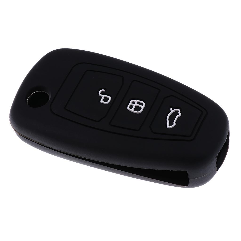 Silicone Car Key Fob Cover Housing for Focus
