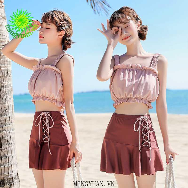 Bộ Đồ Bơi Hai Mảnh Mỏng Kiểu Dáng Quyến Rũ Cho Nữ