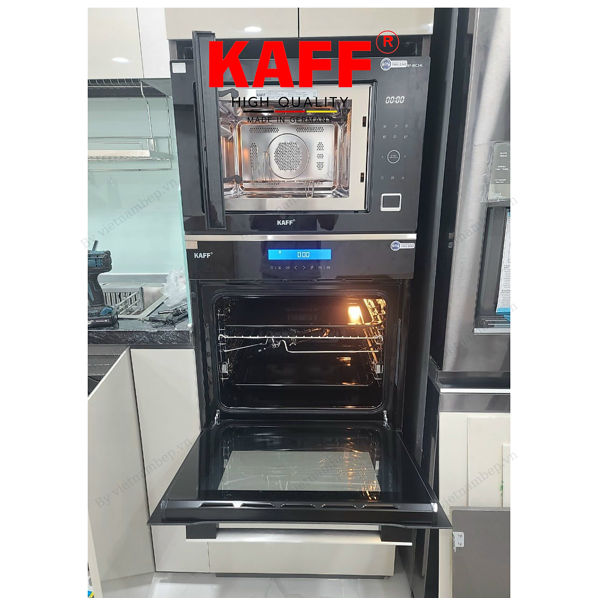 Lò vi sóng âm tủ KAFF KF-MC34L - Hàng chính hãng