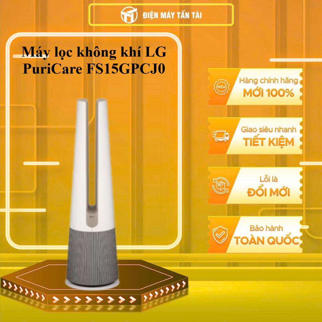 FS15GPCJ0.ABAE - Máy lọc không khí LG PuriCare FS15GPCJ0 - HÀNG CHÍNH HÃNG - GIAO HCM