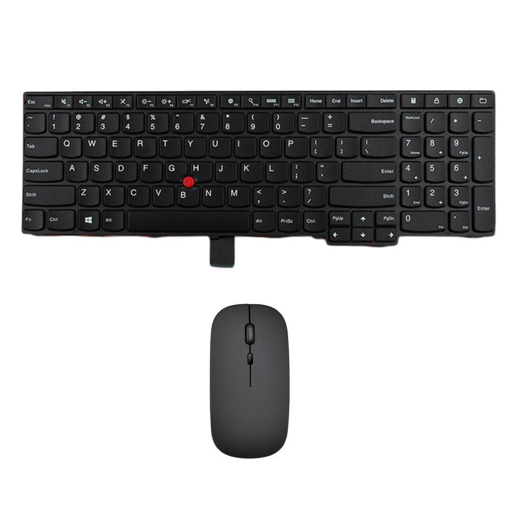 For  E531 US English Keyboard+Mini Recharge Wireless Mouse Black