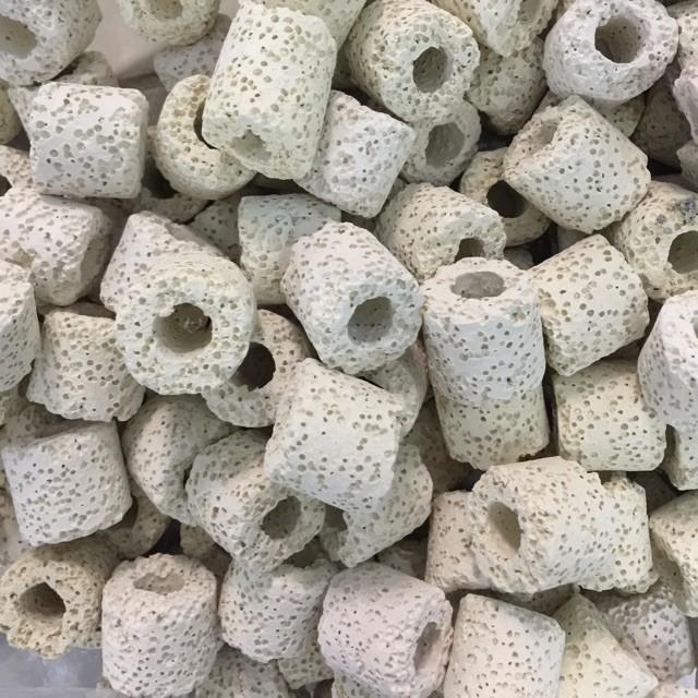 Sứ lọc loại tốt - Vật liệu lọc nước hồ cá - Phụ kiện thủy sinh cá tép cảnh - Mộc Nhân Farm