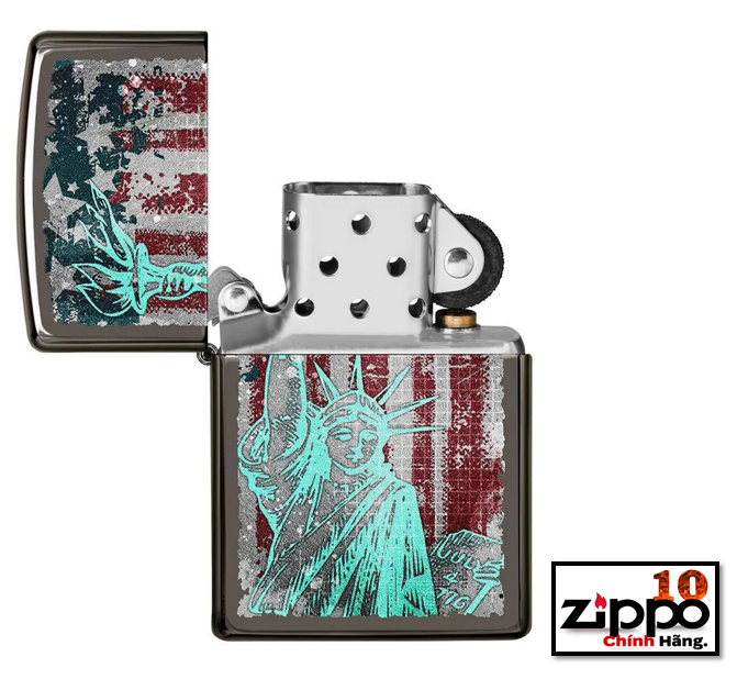 Bật lửa ZIPPO Statue Of Liberty Design SKU: 49663 - Chính hãng 100%