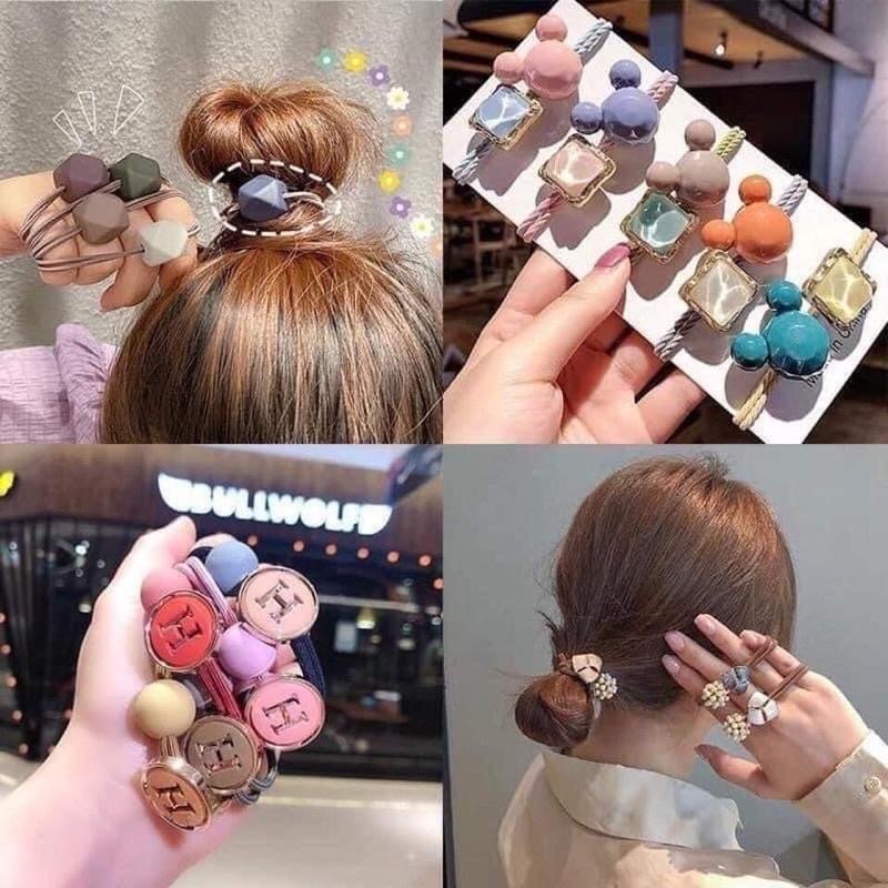 Túi 20 dây buộc tóc siêu xinh