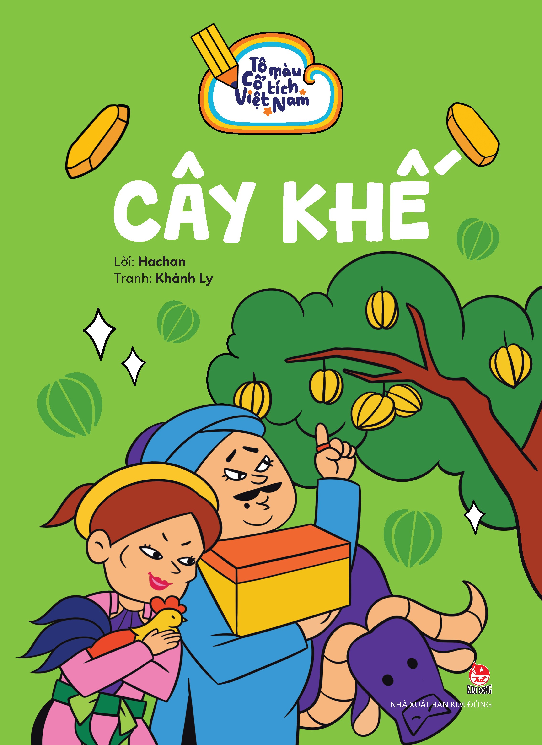 Combo Tô Màu Cổ Tích Việt Nam (5 Cuốn)