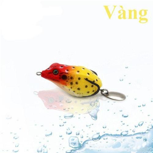 Mồi câu lure cá lóc cá xộp THUNDER FROG Nhái hơi Lưng Đốm Mồi giả câu cá